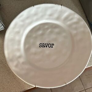 Ceramic Savor Plate